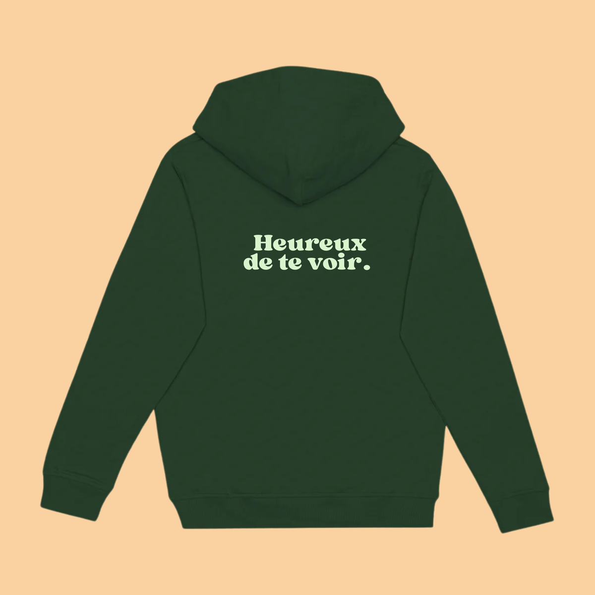 Enseignant.e - Hoodie - Heureux.se de te voir